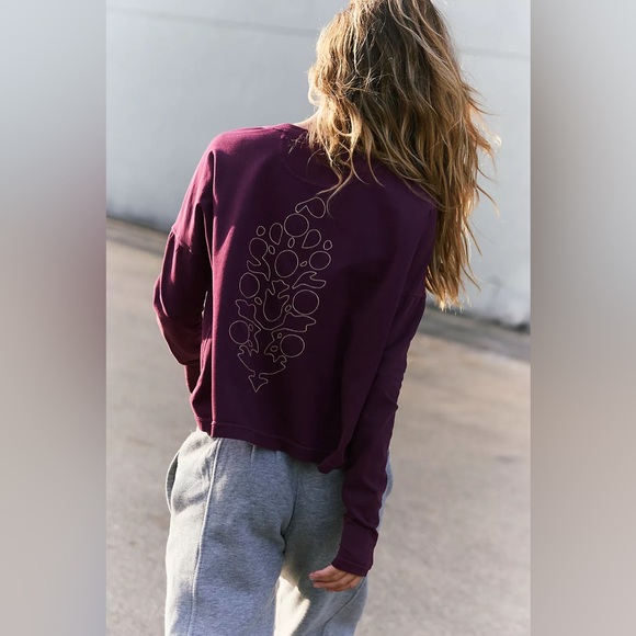 FP Movement by Free People Tops - NWT FREE PEOPLE MOVEMENT Now Or Never Layer | Black Cherry MSRP $98